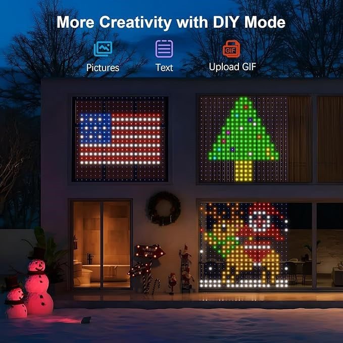 Smart DIY Programmable Curtain Light