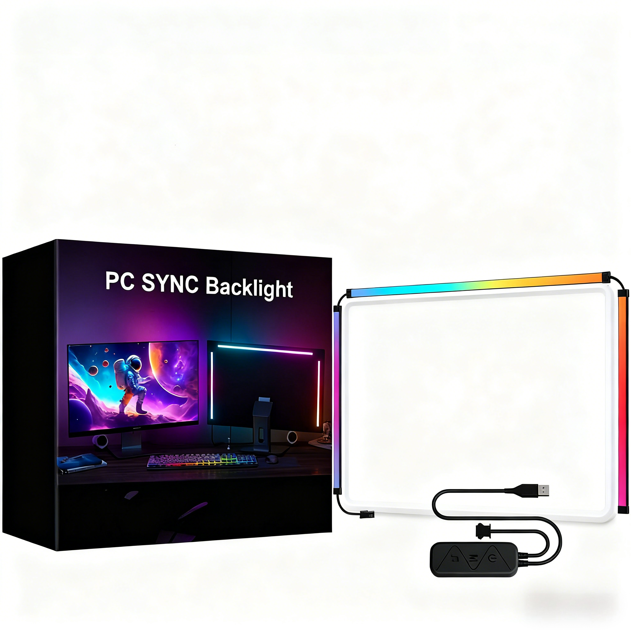 RGB Computer Screen Light Synchronization Light Strip