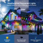 New Outdoor Integrated Courtyard Eaves Light