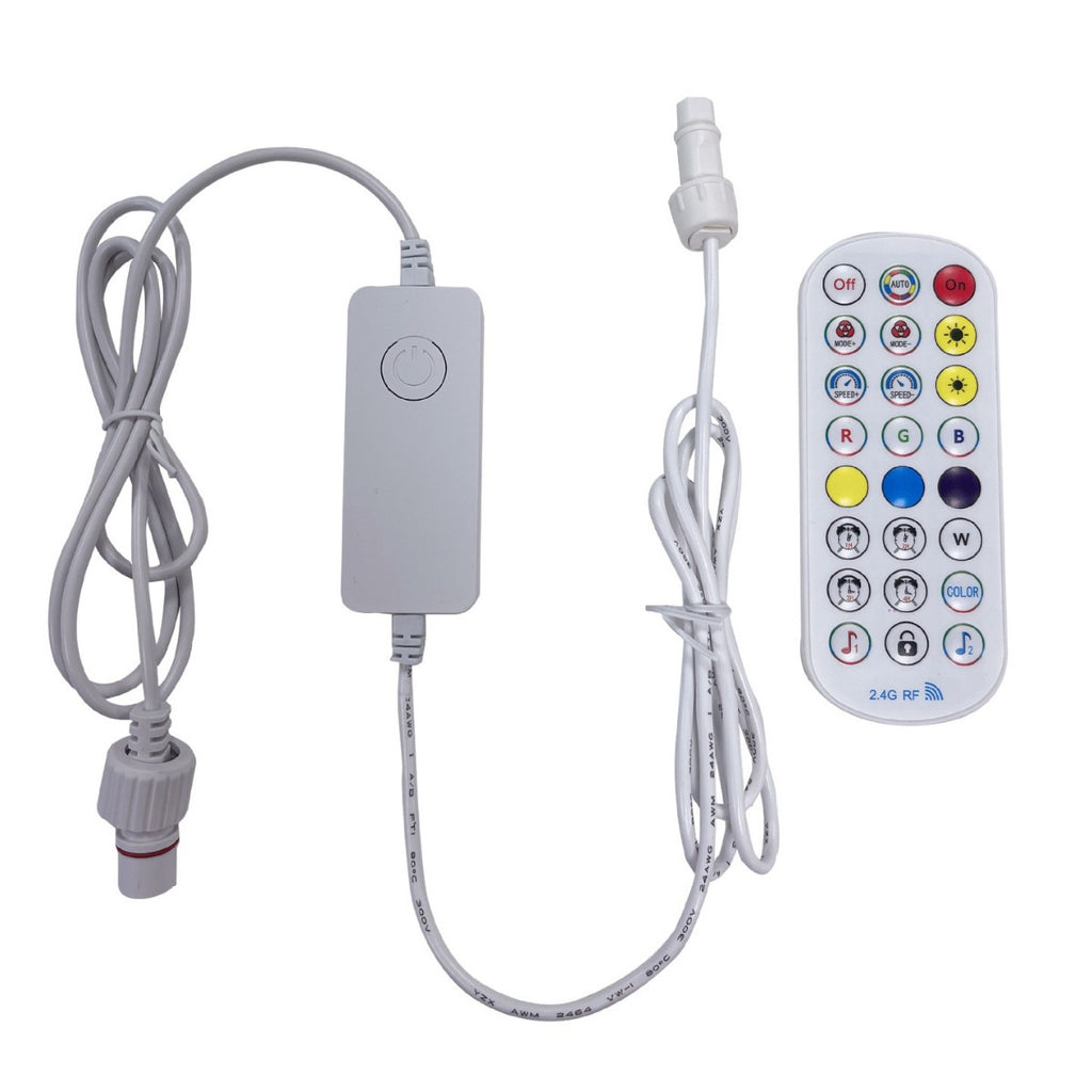 Outdoor Colored LED Smart Control Eaves Light.