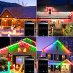 Christmas RGB Smart Point Control Outdoor Icicle Light