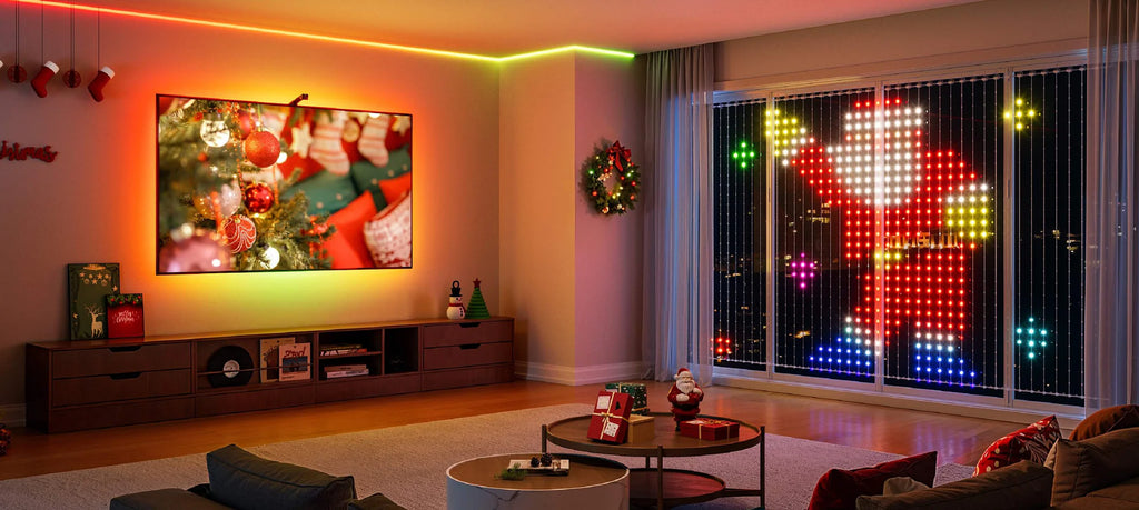 DIY Ambient Decor Smart Programmable Curtain Light