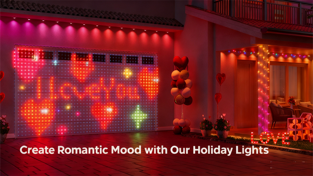 New Color Point-Controlled Linear Light DIY Smart Curtain Light