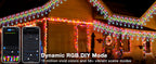 Christmas RGB Smart Point Control Outdoor Icicle Light