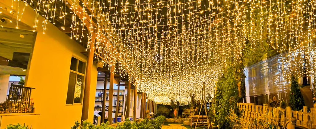 Christmas RGB Smart Point Control Outdoor Icicle Light