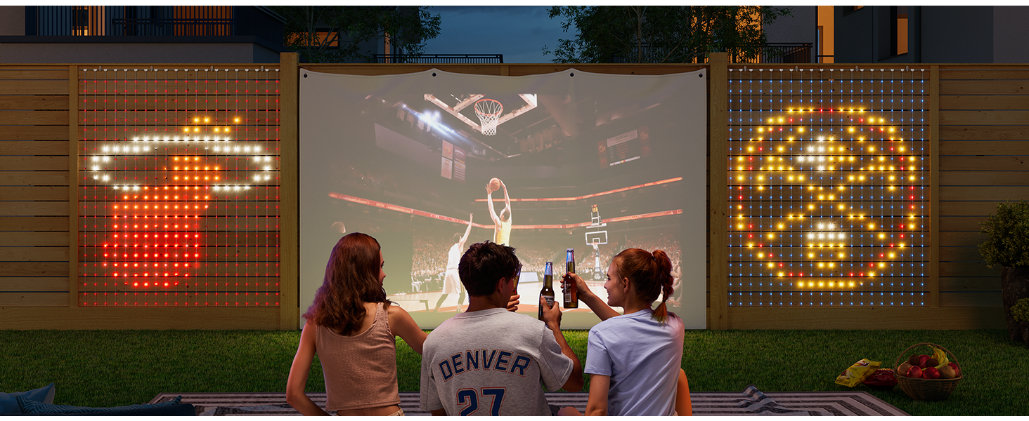 New Colorful Smart DIY Programmable Curtain Light