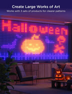 New Color Point-Controlled Linear Light DIY Smart Curtain Light