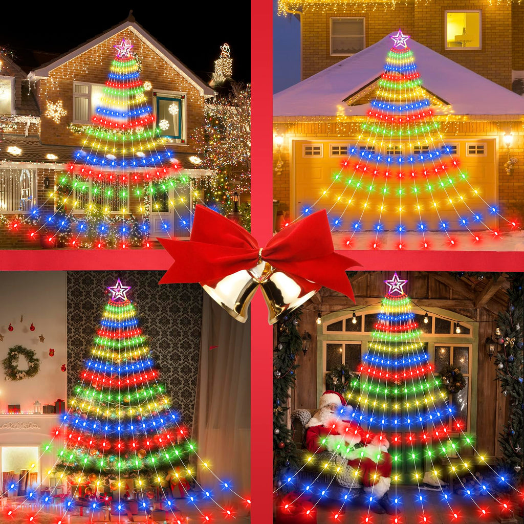 Colorful string lights smart Christmas tree lights