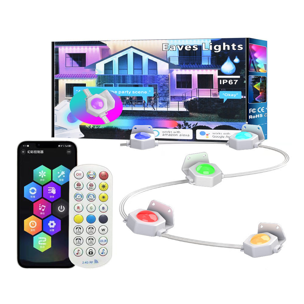 New Outdoor Integrated Courtyard Eaves Light