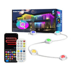 Outdoor Colored LED Smart Control Eaves Light.