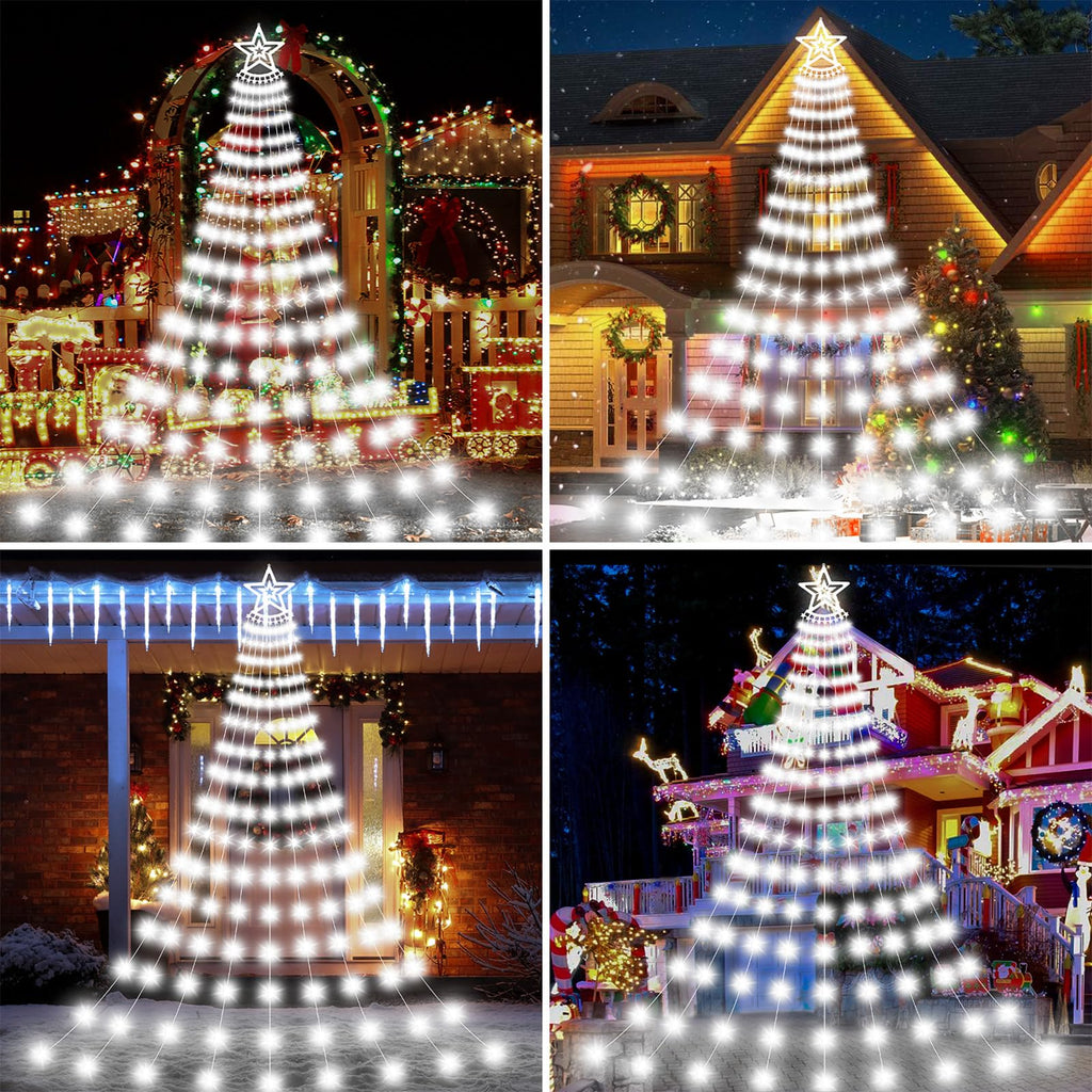 Colorful string lights smart Christmas tree lights