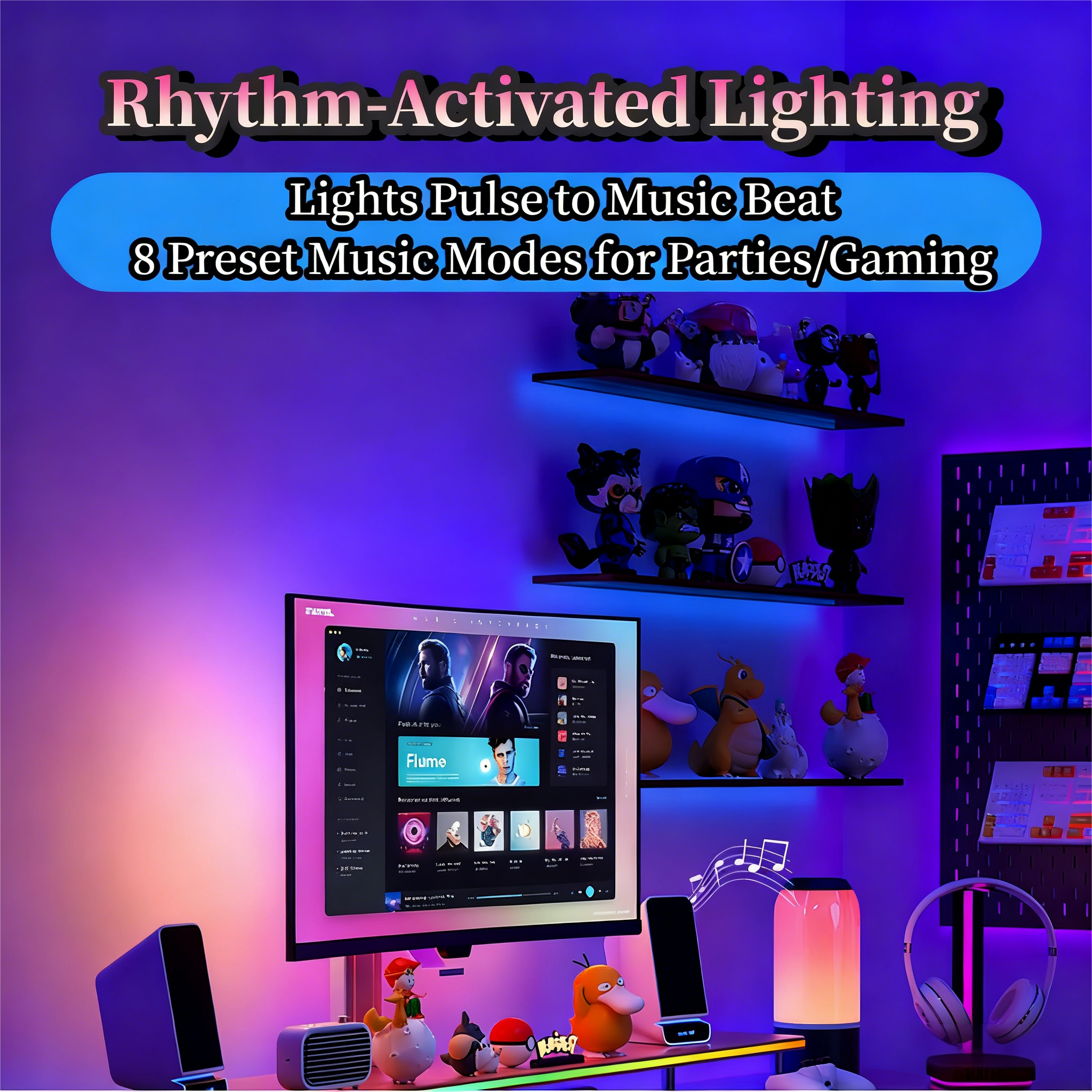LED Real-Time PC Screen Light Synchronization Backlight Strip